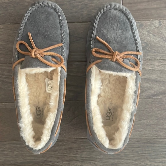 UGG Shoes - UGG Dakota Wool Lined Loafer Slippers